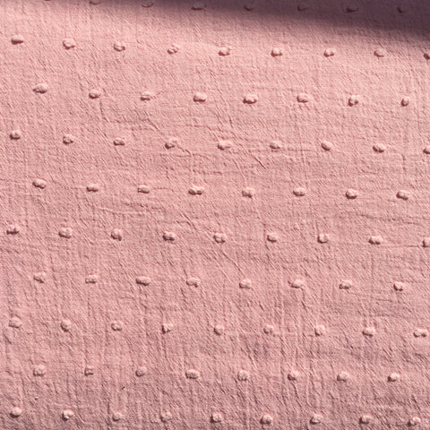Dobby Cotton - BLUSH PINK