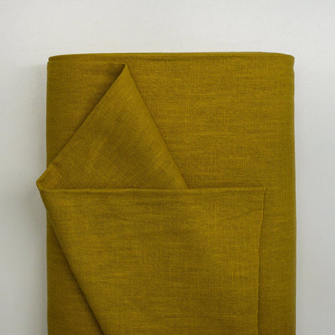 Linen - Mustard (medium weight)
