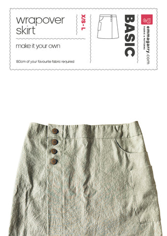 E.G - BASIC Wrap Over Skirt