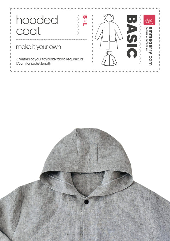 E.G - BASIC Hooded Coat