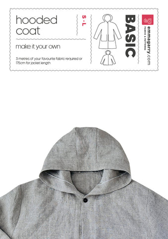 E.G - BASIC Hooded Coat