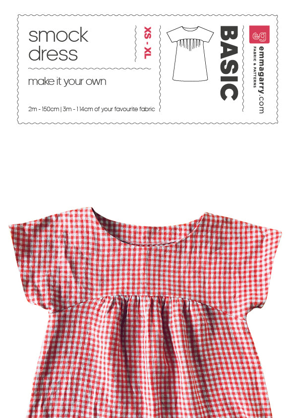 E.G - BASIC smock dress