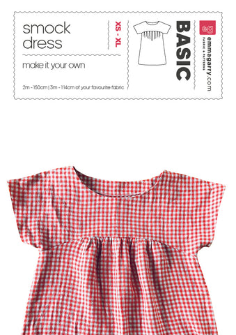 E.G - BASIC smock dress