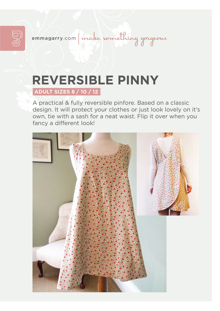 Reversible Dress Pattern (adult's)
